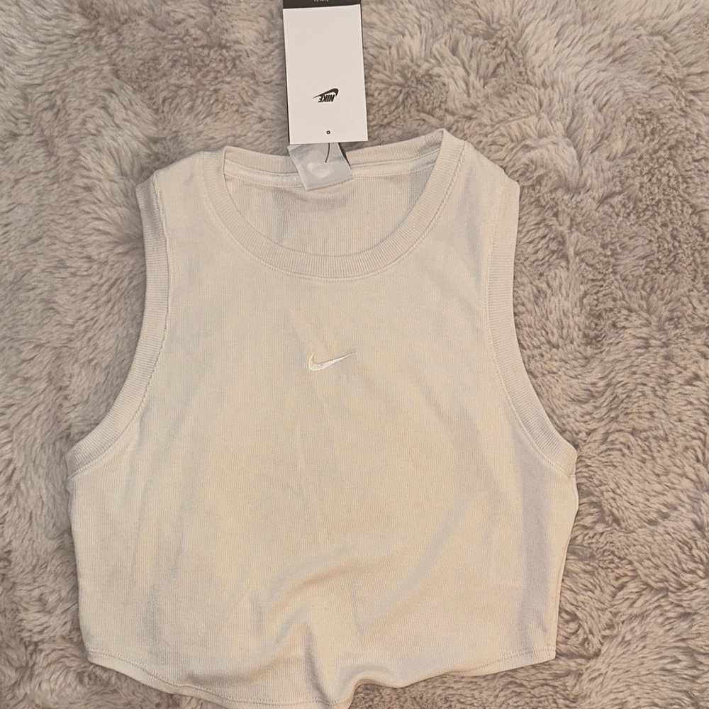 Nike Women's Off-White Tank Top